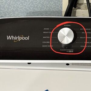 Whirlpool Washer‎ Selector Knob W11470050 WP R1147 Control Dial Replacement